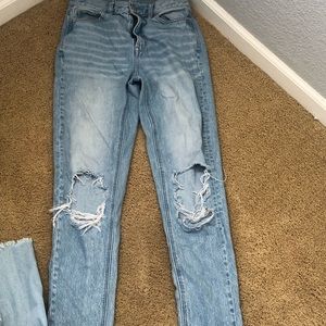 AE mom jeans